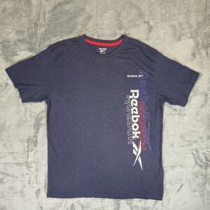 Reebok T Shirt Mens Size Medium Navy